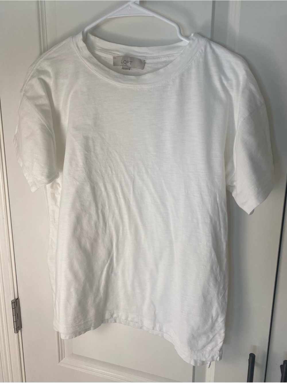 LOFT White Short-Sleeve Women’s Tee